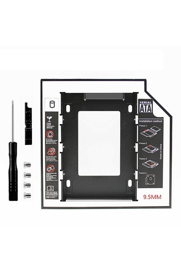 Hdd Muhafaza Sabit Disk 9.5 Sata Için Ssd Laptop Dvd/cd-rom 2.5 Sabit Disk Kutusu Harici Disk Kutusu - 1