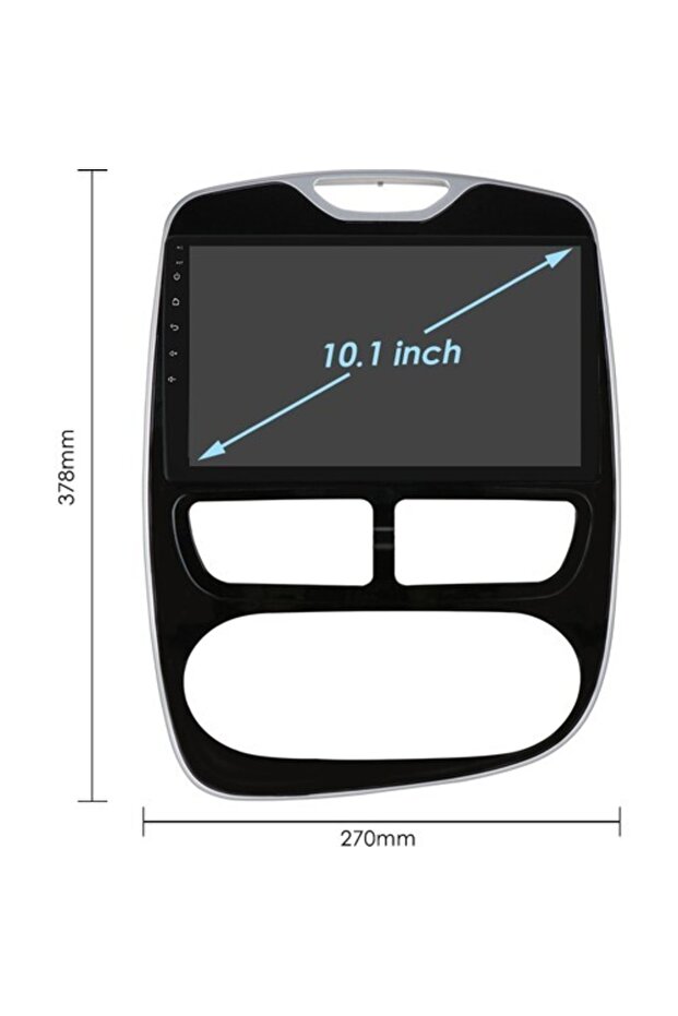 Renault Clio 2016 Android Multimedya Araca Özel Carplay - 2