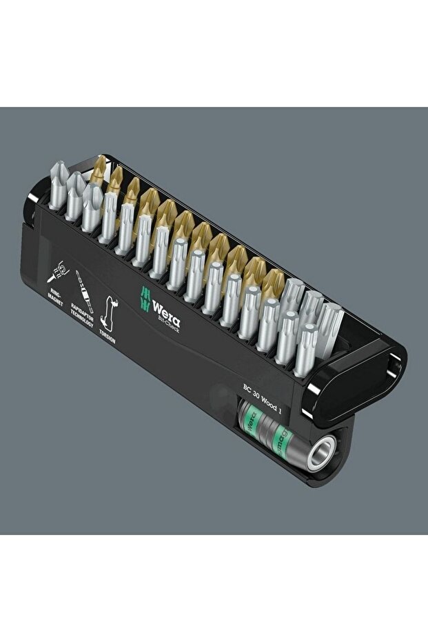 Bit-check 30 Ahşap 1 Bits Seti 05057433001 - 7