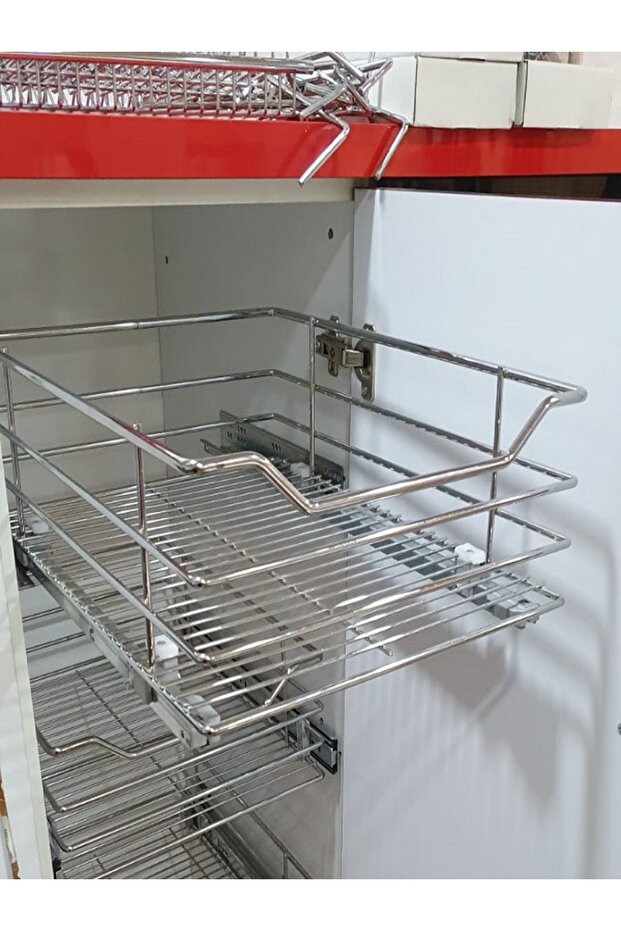 Tandem Rail Single Extension Luxury Cabinet Drawer with Brake, 45cm