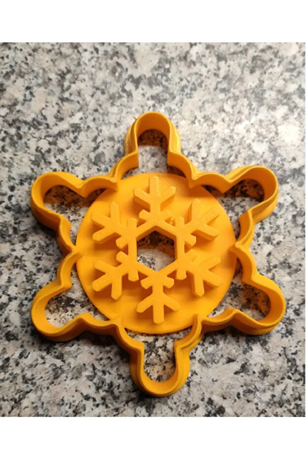 قالب كوكي ندفة الثلج الجديد - 3