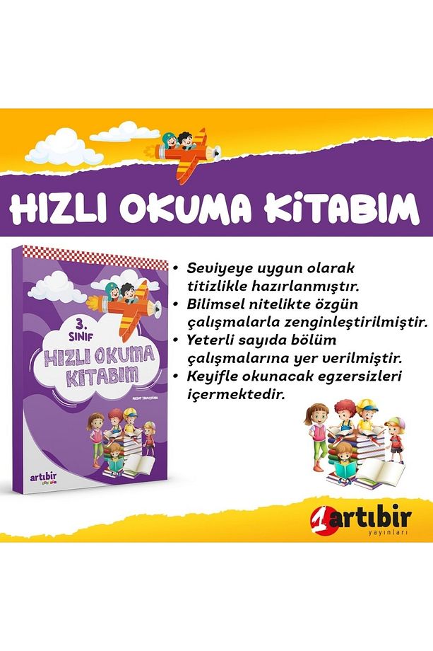 3 Sınıf Dikkat Ve Zeka Geliştiren 2'li Set -- Hızlı Okuma Kitabım +robotik Kodlama - 2