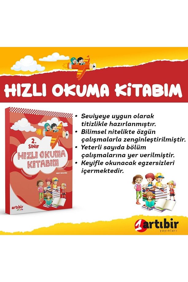 2 Sınıf Dikkat Ve Zeka Geliştiren 2'li Set -- Hızlı Okuma Kitabım +robotik Kodlama - 2