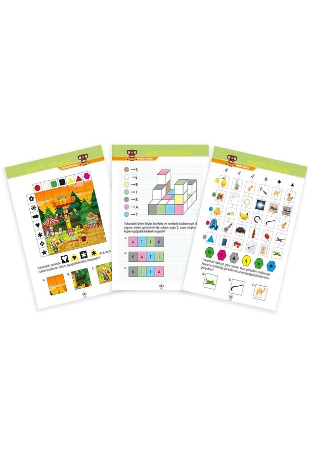2 Sınıf Dikkat Ve Zeka Geliştiren 2'li Set -- Hızlı Okuma Kitabım +robotik Kodlama - 5