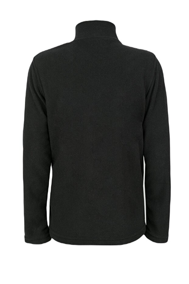 Pade Tam Fermuarlı Çocuk Polar Sweatshirt - 3