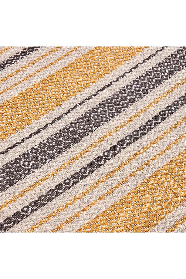 Linea Tek Kişilik Yatak Örtüsü Hardal (160X220 CM) - 5