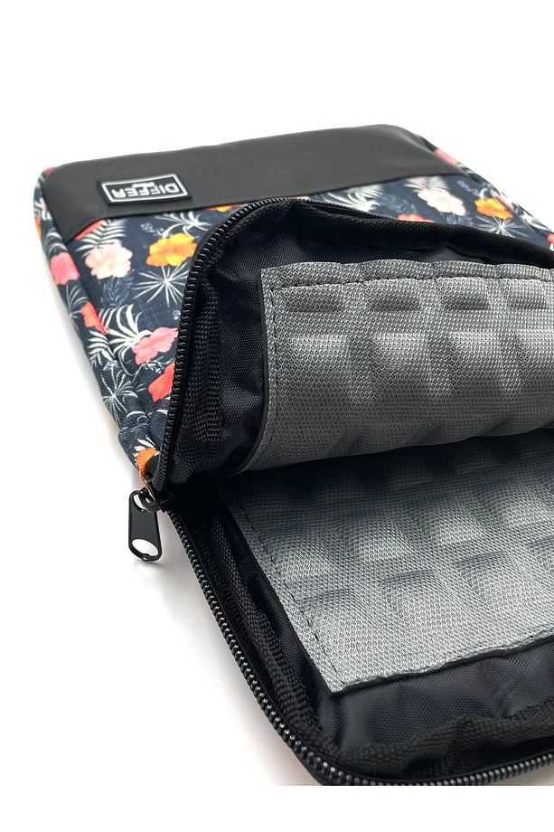 15.6'' Inç Kot Görünümlü Çiçek Desenli Laptop/macbook/notebook/evrak Kılıfı/çantası - 3