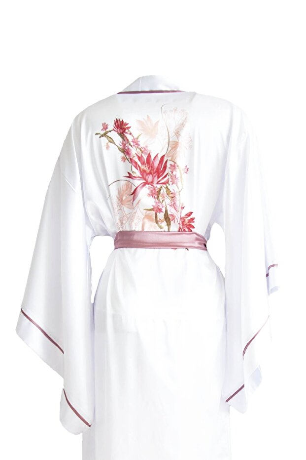 'beyaz Sedum' Kimono - 1