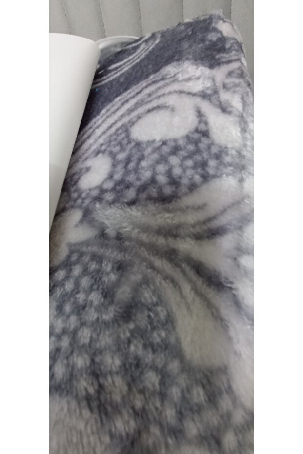 Antico Gray Single Blanket - 2