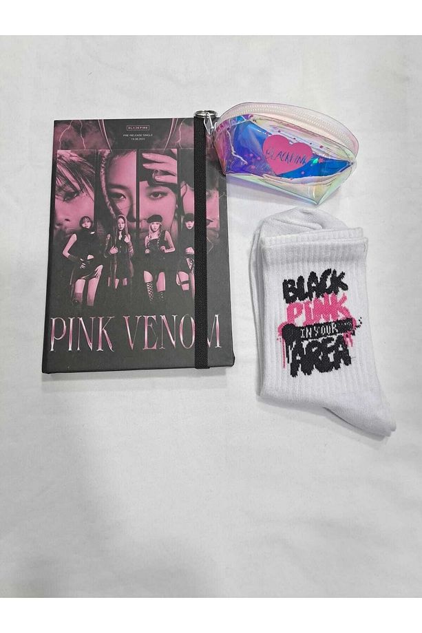 Blackpink Defter Bozuk Para Cüzdanı Çorap - 1