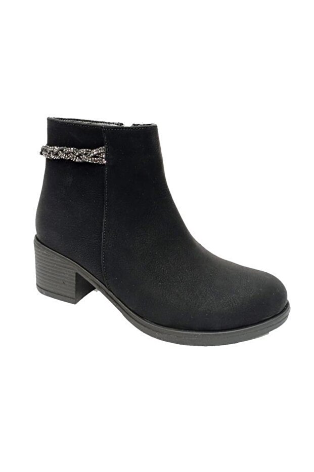 9309 Oiled Leather Trend Fashion Zippered Women's Boots