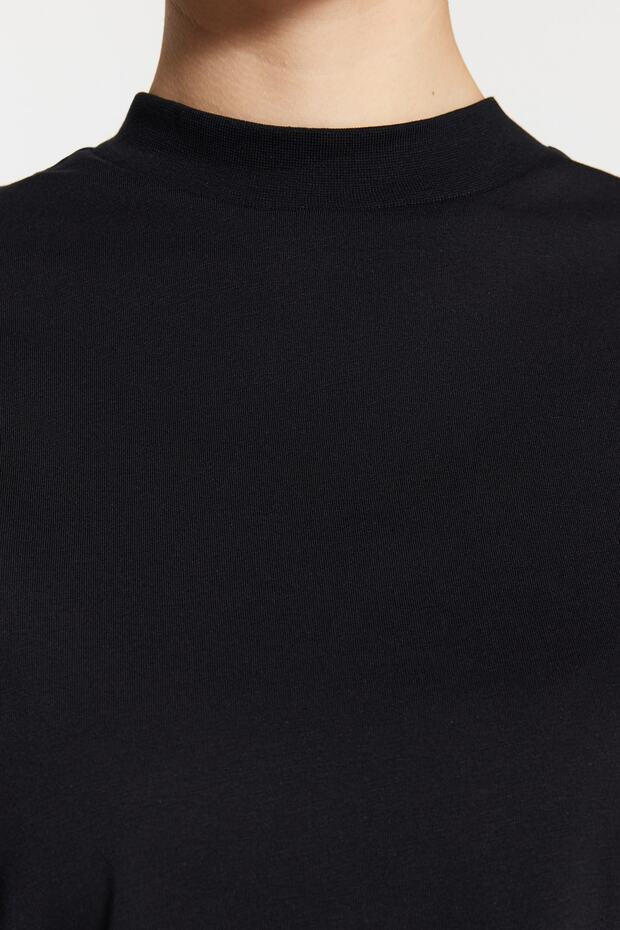 White and Black 2-Pack Basic Crew Neck Cotton Knit T-Shirts TWOSS20TS1500 - 11