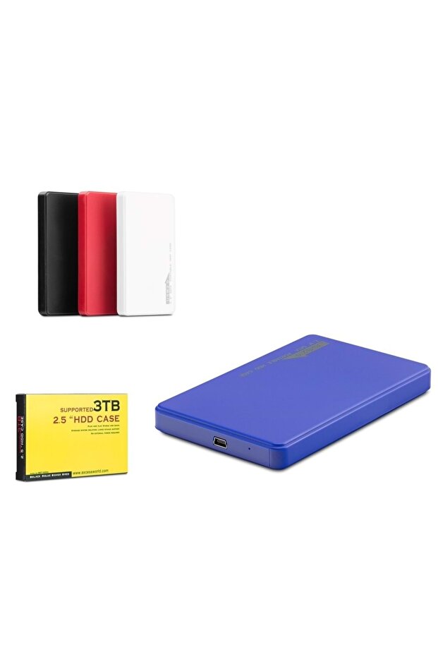صندوق القرص الصلب Hdx1757 بلاستيك USB 2.0 Sata 2.5