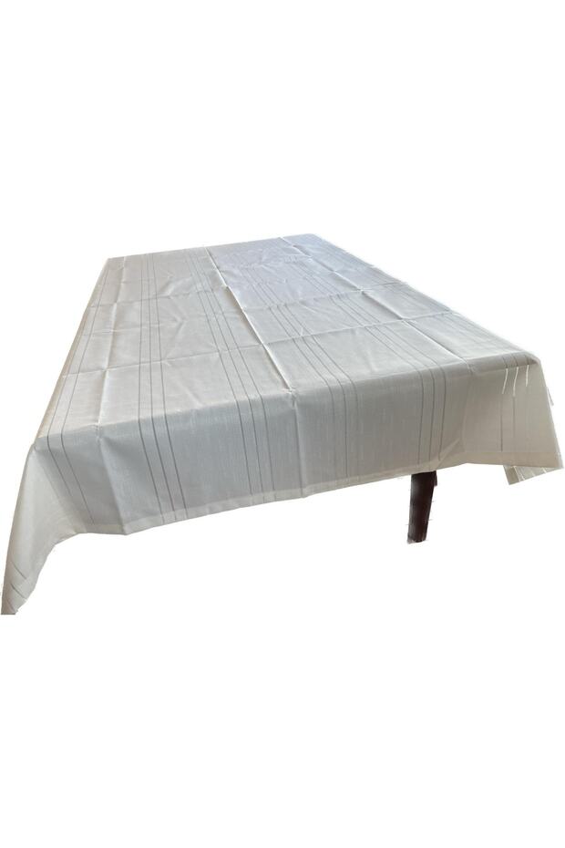 مفرش طاولة بلون سادة بدون رعاية - 2