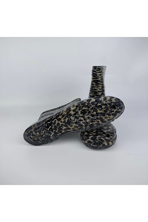 Plastic Boots Leopard - 2