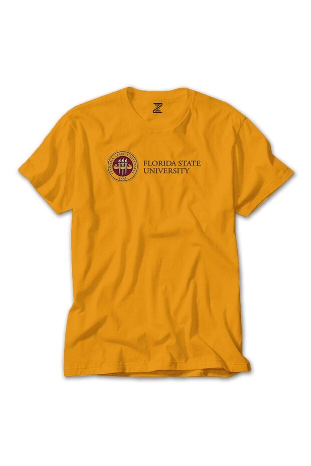 Florida State University Logo Yellow T-Shirt