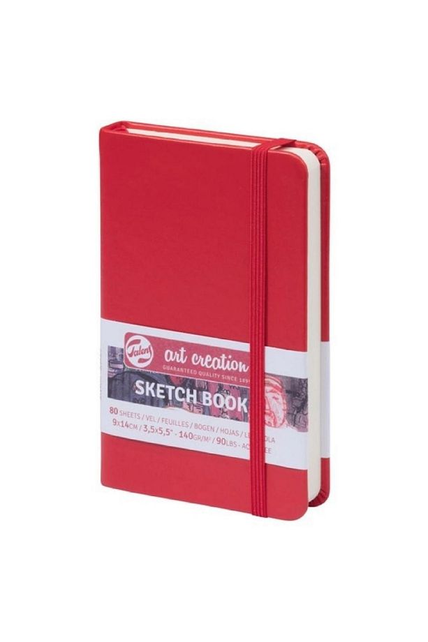 Art Creation Sketch Books Eskiz Defteri 140gr. 9 X 14 Kırmızı - 1