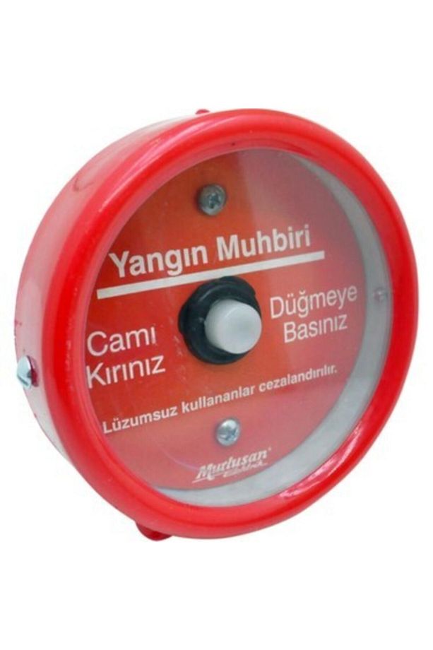 Yangın Muhbiri,yangın Ihbar Butonu Yuvarlak - 1