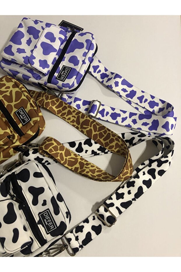 حزام حقيبة قابل للتعديل بنمط الزرافة، وحزام حقيبة، وإكسسوارات حقيبة - 5