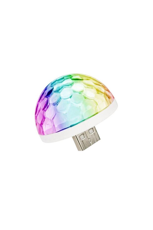 Disko Topu Mini Usb Li 7 Renkli