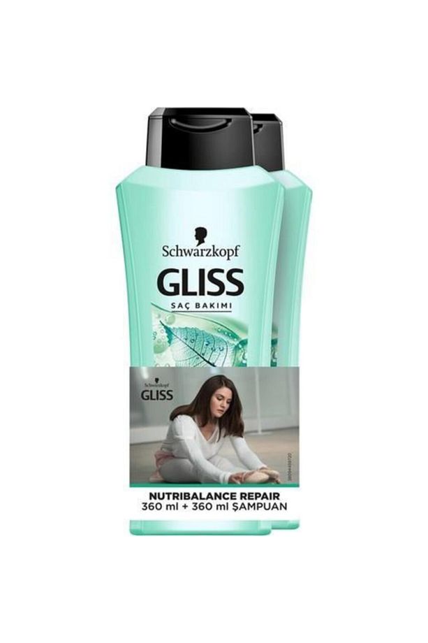 Şampuan 360ml + 360ml Nutribalance Repair - 1