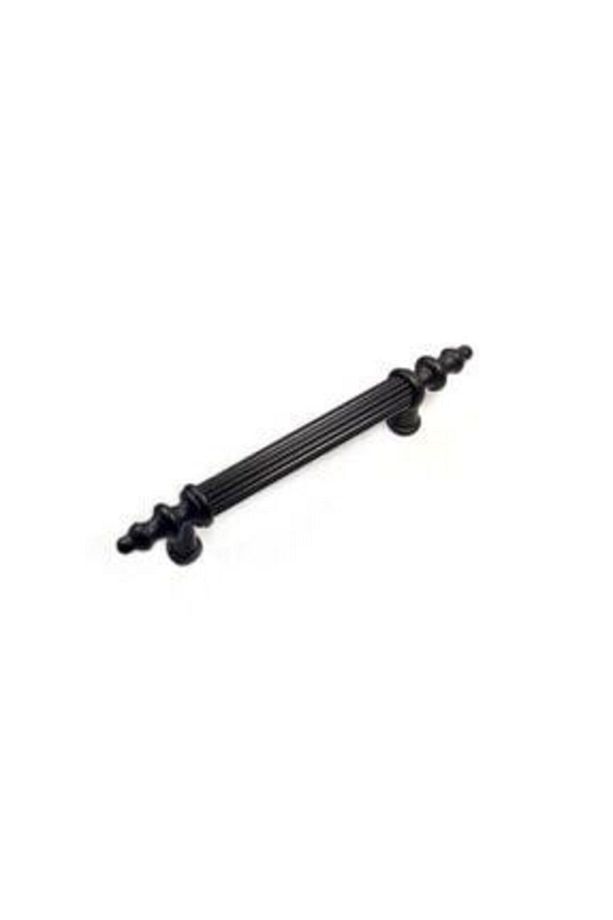 Kumru Boy Kulp 224 mm Mat Siyah Mutfak Banyo Dolap Çekmece Kulbu - 1