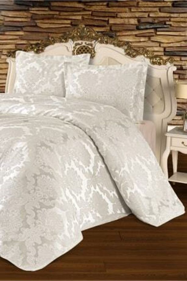 Home Yatak Örtüsü Çift Kişilik Jakarlı - 1