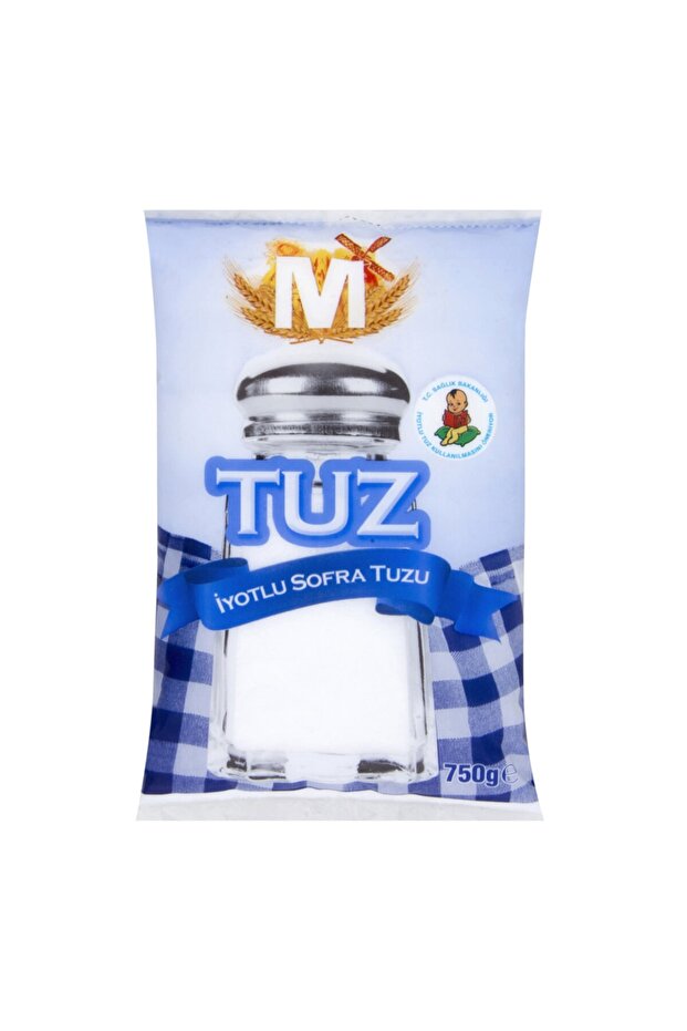 İyotlu Sofra Tuzu 750 G
