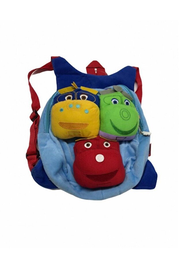 Chuggington Children's Colorful Soft Lightweight Plush Backpack - 2