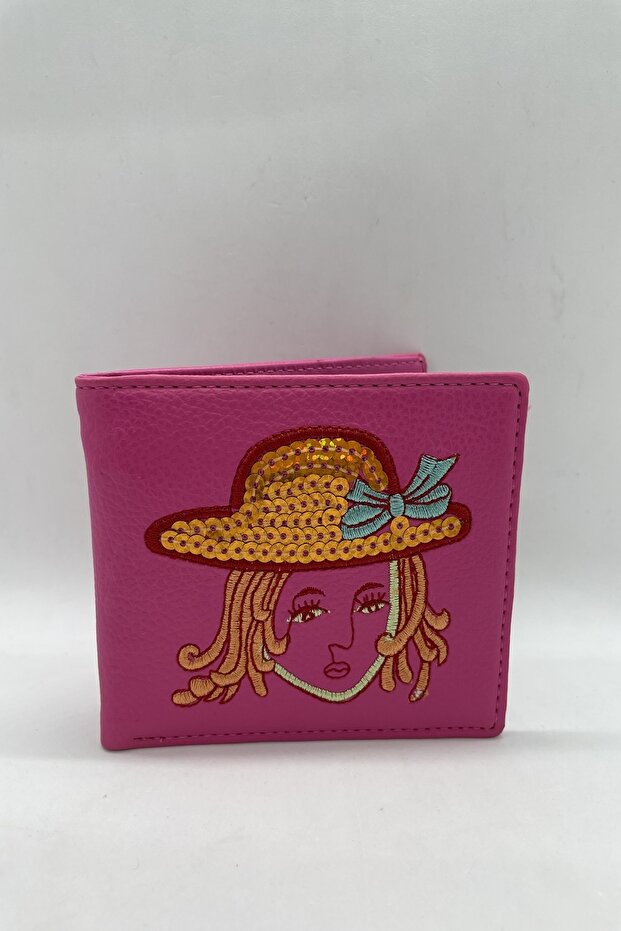 Kadın Işlemeli Cüzdanı - 1
