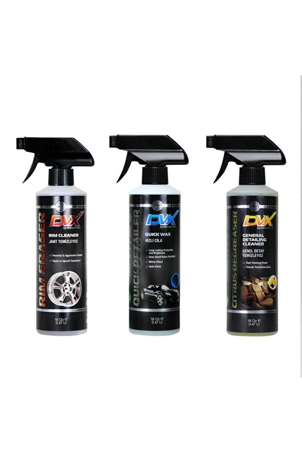 3'lü Araç Bakım Ve Temizlik Seti - 1