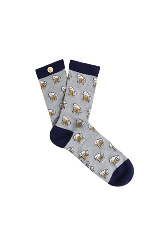 Erkek Gri Çorap - 1