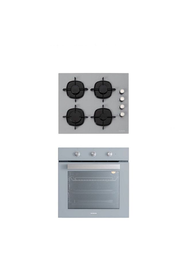 Gri 2'li Ankastre Set (CS5335S01+BO6503S01) - 1