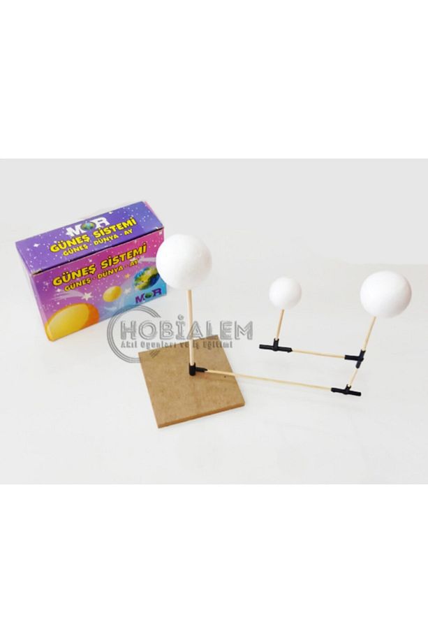 Güneş Sistemi Maketi, Güneş, Dünya, Ay Sistemi, Gezegen Sistemi Modeli, Maket - 3