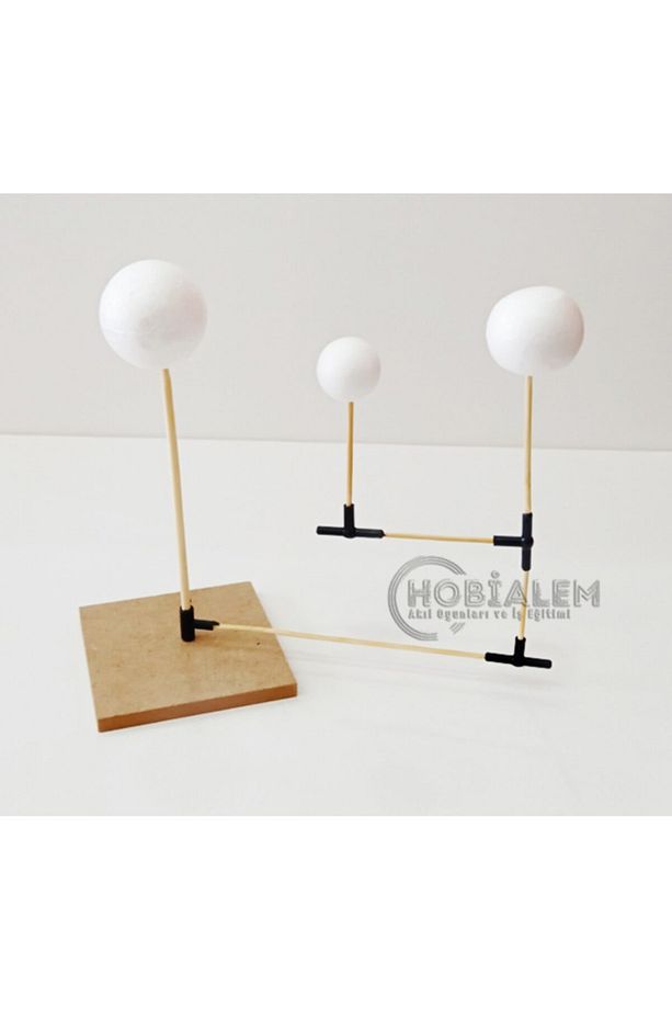 Güneş Sistemi Maketi, Güneş, Dünya, Ay Sistemi, Gezegen Sistemi Modeli, Maket - 4