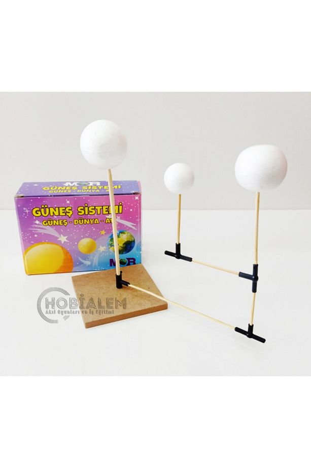 Güneş Sistemi Maketi, Güneş, Dünya, Ay Sistemi, Gezegen Sistemi Modeli, Maket - 6