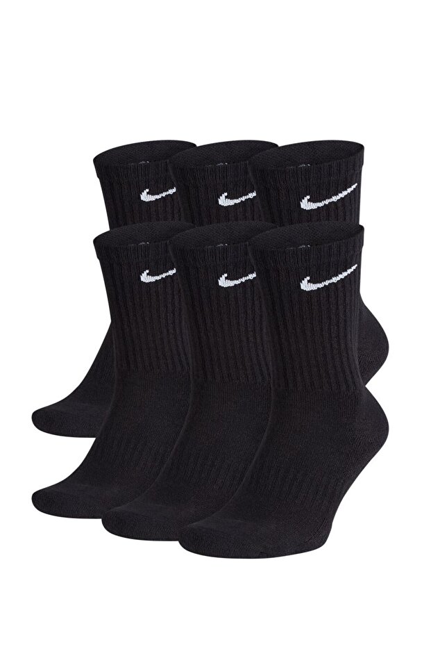 6 Pairs of Nike Black Socks Athlete Black Nike Socks