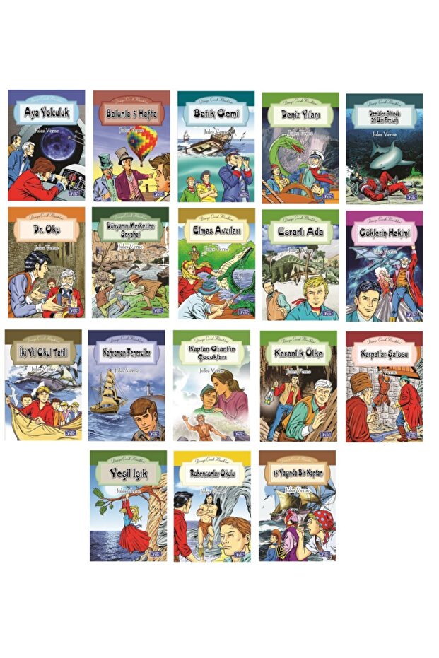 Jules Verne Serisi (18 Kitap)