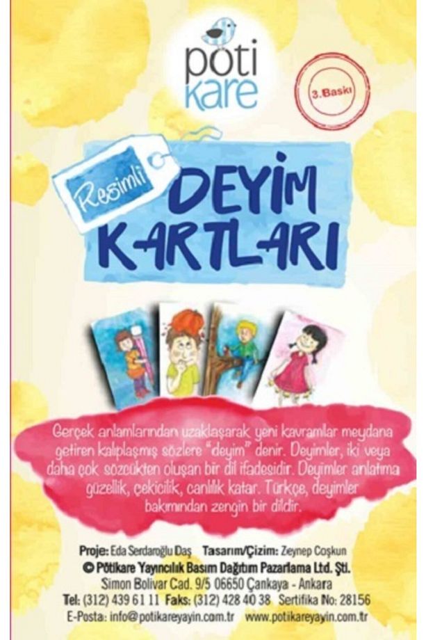 Atlasavm Resimli Deyim Kartları - 1