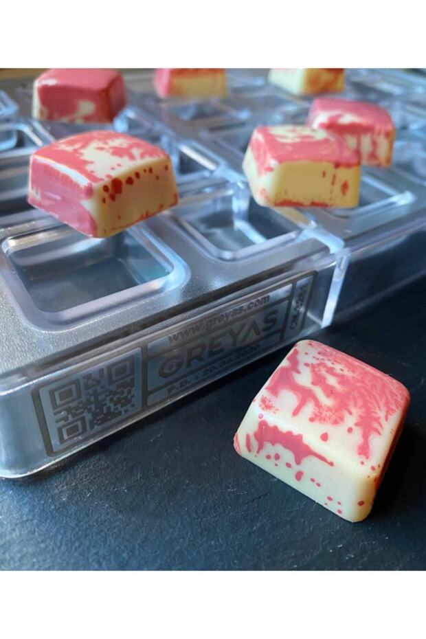 Polikarbon Çikolata Kalıbı Cm3261 - 3