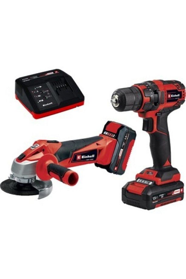 Tc-tk 18'li Kit Şarjlı Matkap + Şarjlı Taşlama Birlikte - 1