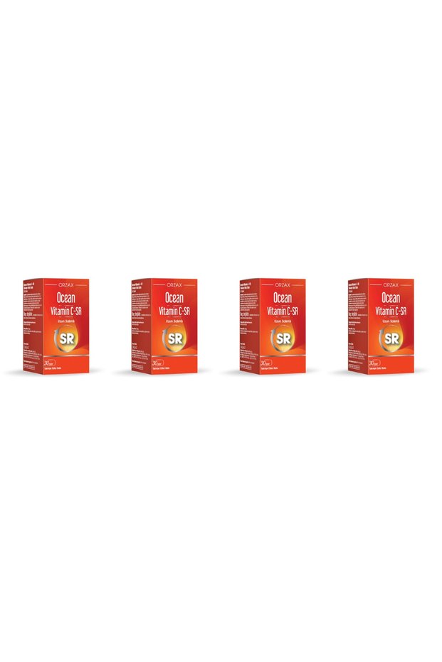 Ocean Vitamin C Sr 500 Mg 30 Tablet 4-Pack