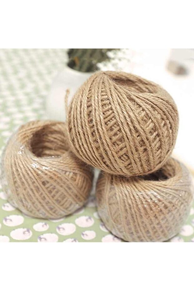 Jute Thread 10 Pieces Rope Thread Straw Thread Burlap Thread Whip Thread - 3