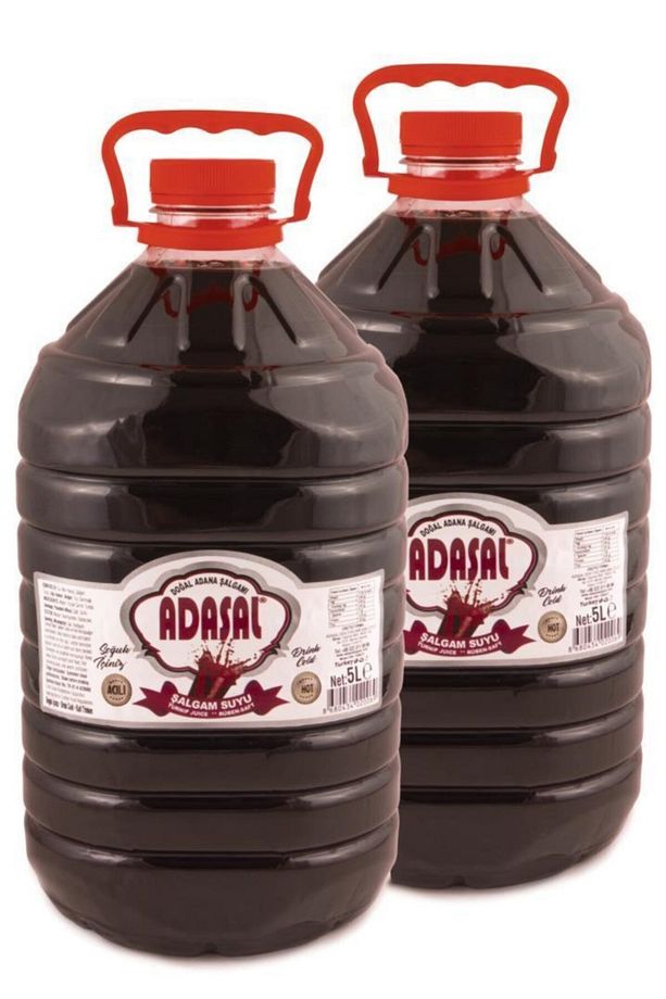 Adana'dan Adaşal Bol C Vitaminli Acılı Şalgam Suyu 5 Litre 2 Adet - 2