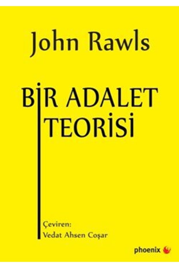 Bir Adalet Teorisi - 1