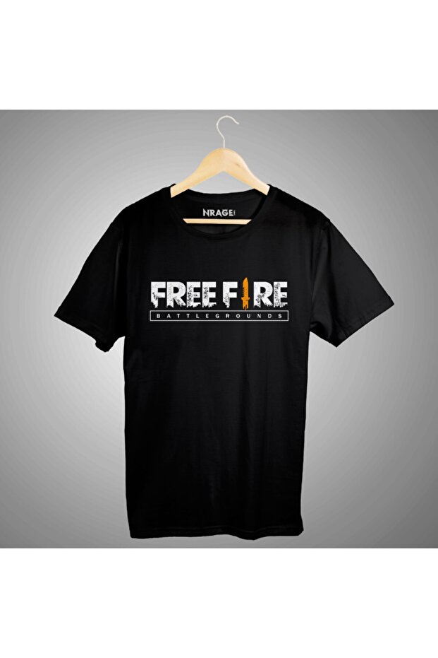 Μαύρο μπλουζάκι Freefire - 1