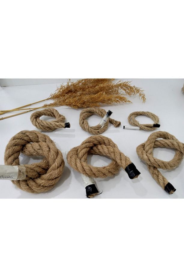 Jüt Halat Hasır İp 3 mm 10 Metre - 3