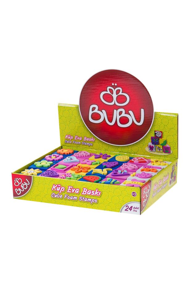 Küp Eva Baskı Kutu 24'lü - 1