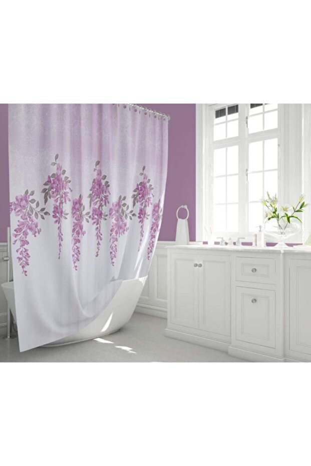 Shower Curtain 7359 Model Double Wing 2x 110x200cm