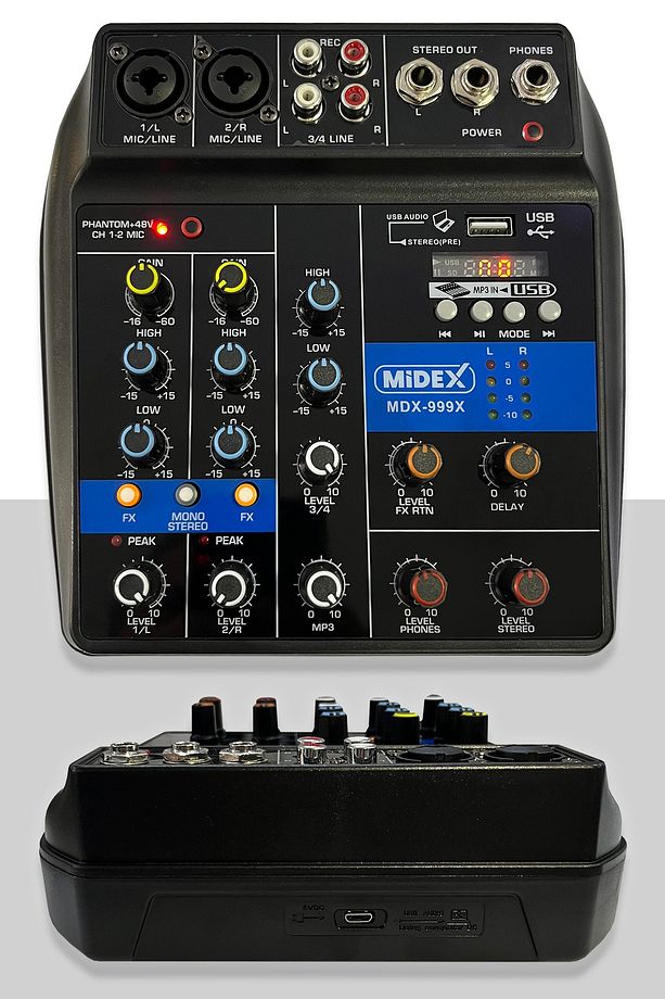Mx-2020 Solo Mix condenser Mikrofon Ve Kayıt Mixer Seti - 4